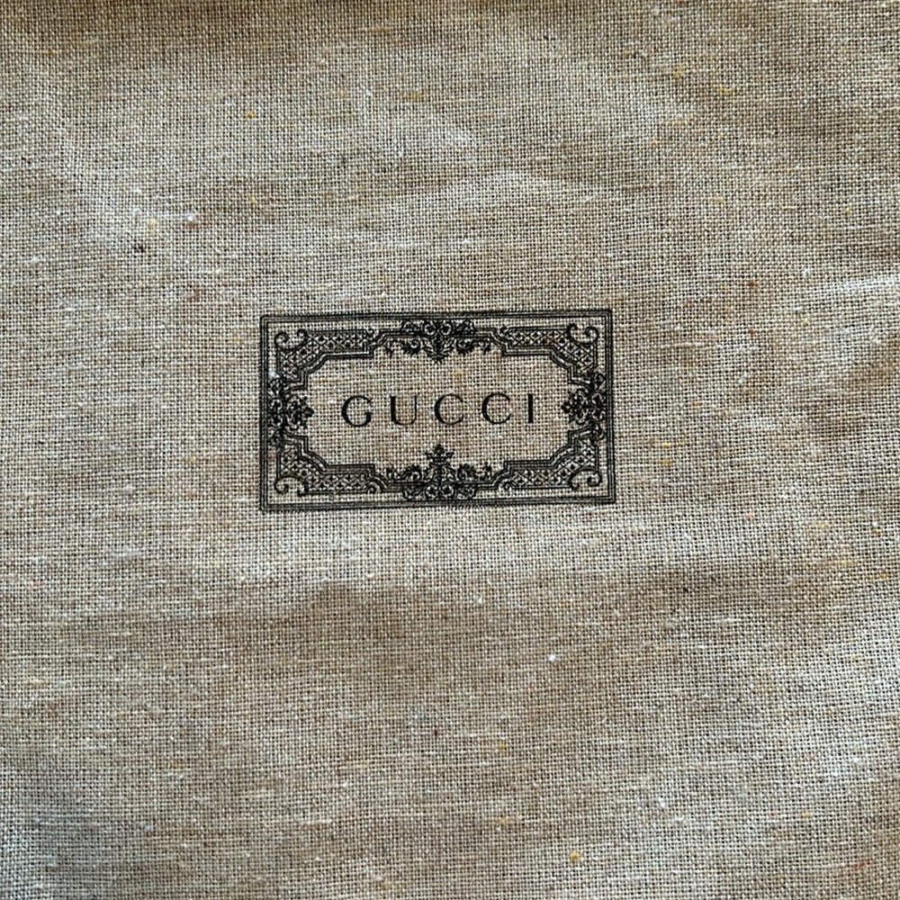Gucci long drawstring dust bag, wallet or clutch size - Picture 2 of 4